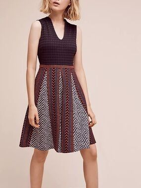Anthropologie Maeve Carolina Fit & Flare Dress